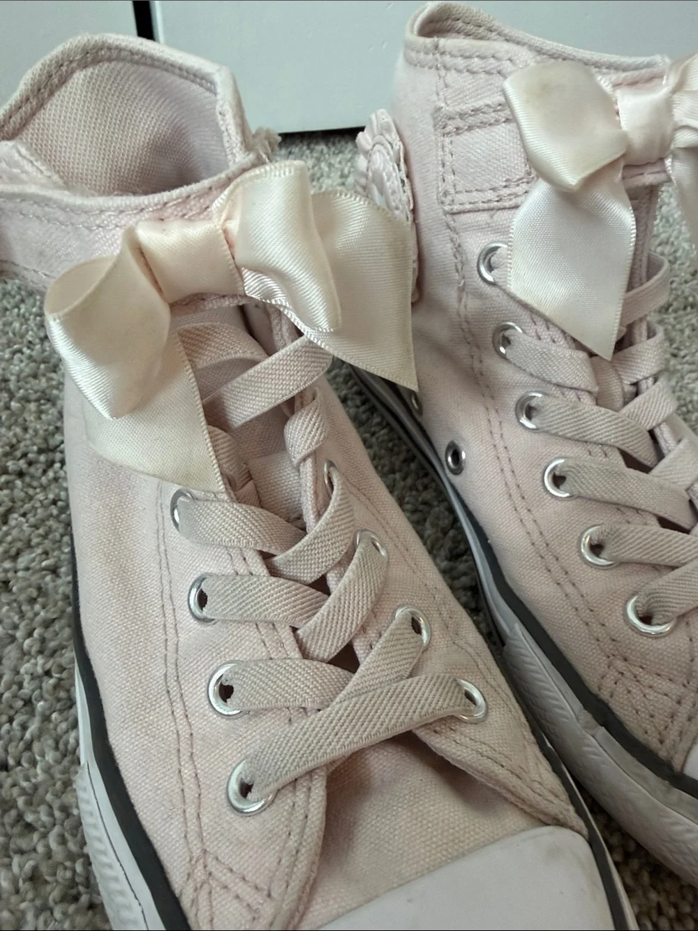 Converse Chuck Taylor Ruffles + Bows shoes kids 2.5